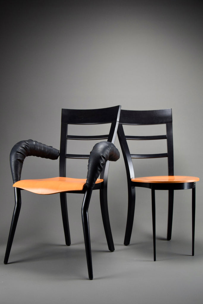Exquisite pair of chairs by Bořek Šípek for Driade 1990 - Furniture