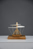 Extraordinary Leonardo da Vinci Helicopter Model, hand-crafted in 1989 by Italian master model-maker Giovanni Sacchi,