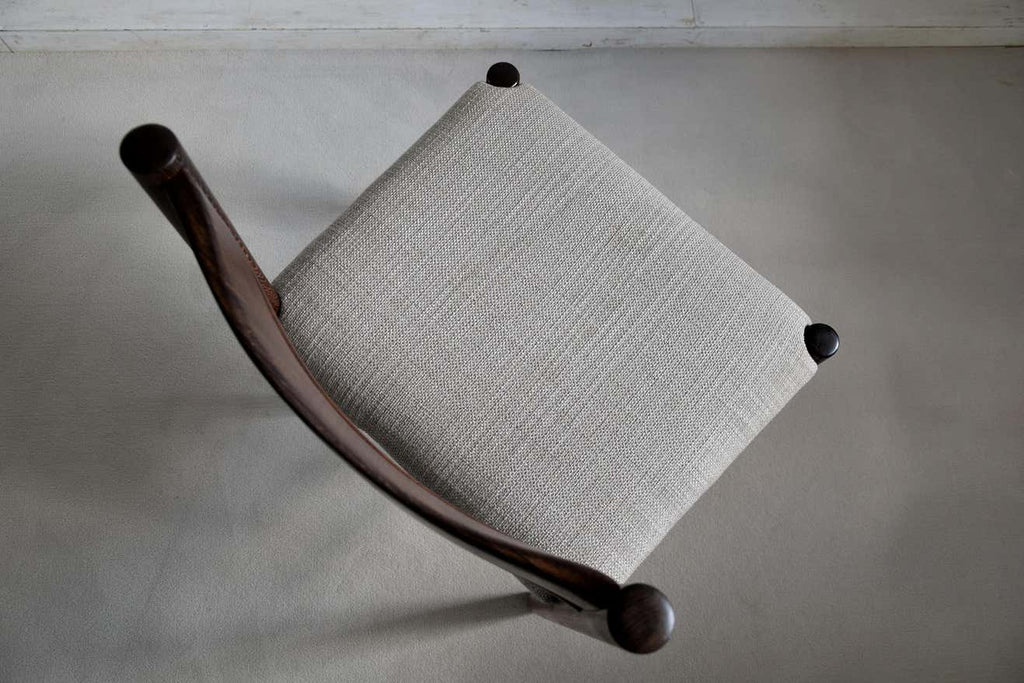 Four Solid Mid-Century Modern Wengé Dining Chairs - Furniture