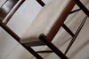Four Solid Mid-Century Modern Wengé Dining Chairs - Furniture