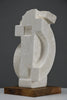 “Frammenti IV”, Cubist inspired Limestone sculpture by Alberto Cabiddu 1997 - Decor
