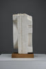“Frammenti IV”, Cubist inspired Limestone sculpture by Alberto Cabiddu 1997 - Decor