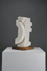 “Frammenti IV”, Cubist inspired Limestone sculpture by Alberto Cabiddu 1997 - Decor