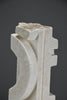 “Frammenti IV”, Cubist inspired Limestone sculpture by Alberto Cabiddu 1997 - Decor