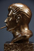 Frank Kozik x Kidrobot “Smokin’ Joe Stalin bronze bust 2007 limited edition of 50 - Art Toys