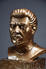 Frank Kozik x Kidrobot “Smokin’ Joe Stalin bronze bust 2007 limited edition of 50 - Art Toys