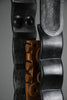 “Fratelli” (Brothers), Ebonized wood totemic sculpture by Alberto Cabiddu 1998 - Art