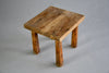 French Mid-Century Modern Pine Stool in the Style of Charlotte Perriand - Furniture