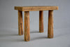 French Mid-Century Modern Pine Stool in the Style of Charlotte Perriand - Furniture