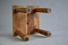 French Mid-Century Modern Pine Stool in the Style of Charlotte Perriand - Furniture