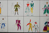Giò Ponti Costumi - wall decorations