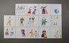 Giò Ponti Costumi - wall decorations