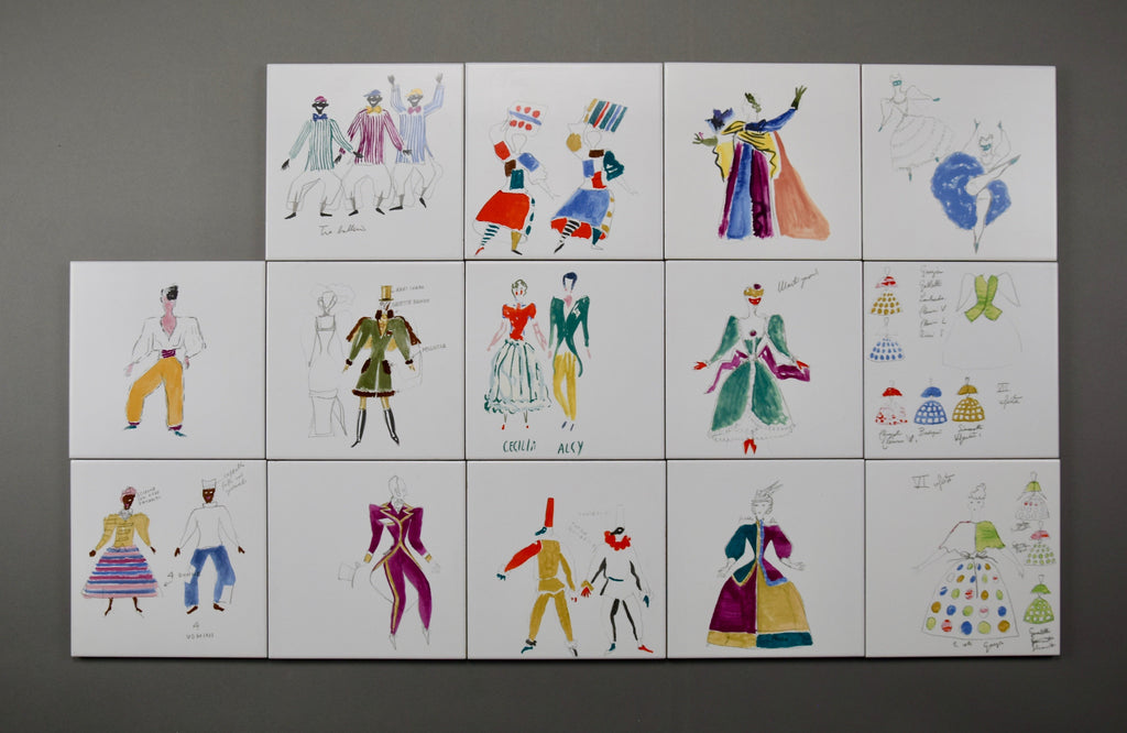 Giò Ponti Costumi - wall decorations