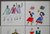 Giò Ponti Costumi - wall decorations