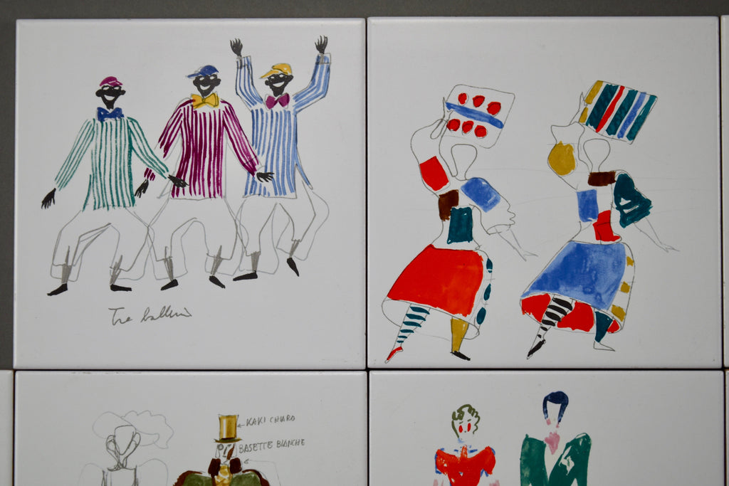 Giò Ponti Costumi - wall decorations