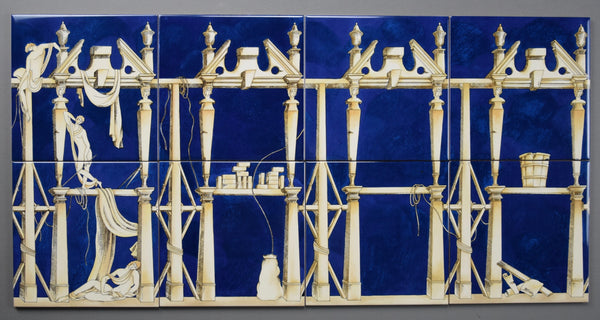 Giò Ponti La Casa Degli Efebi Ceramic Tiles - Decor