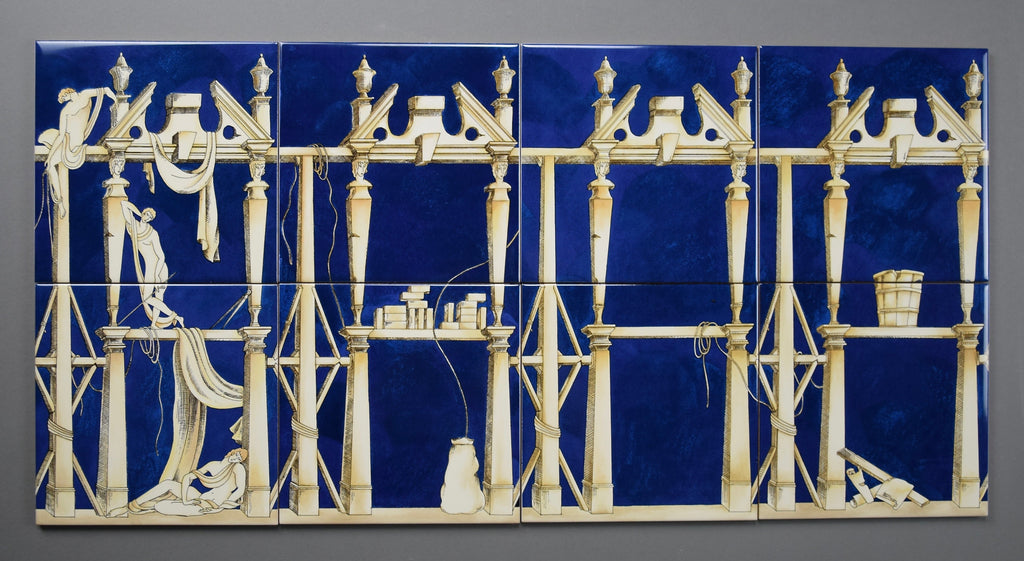 Giò Ponti La Casa Degli Efebi Ceramic Tiles - Decor