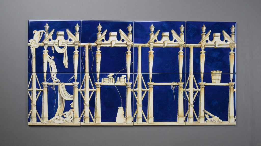 Giò Ponti La Casa Degli Efebi Ceramic Tiles - Decor