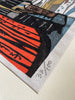 Gio Shirakawa bridge signed limited edition woodblock print by Junzo Inatsugi - Art