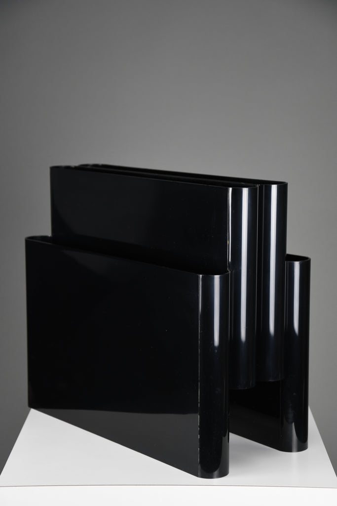 Giotto Stoppino for Kartell, Model 4676 Magazine Rack Italy 1970s - Collectibles