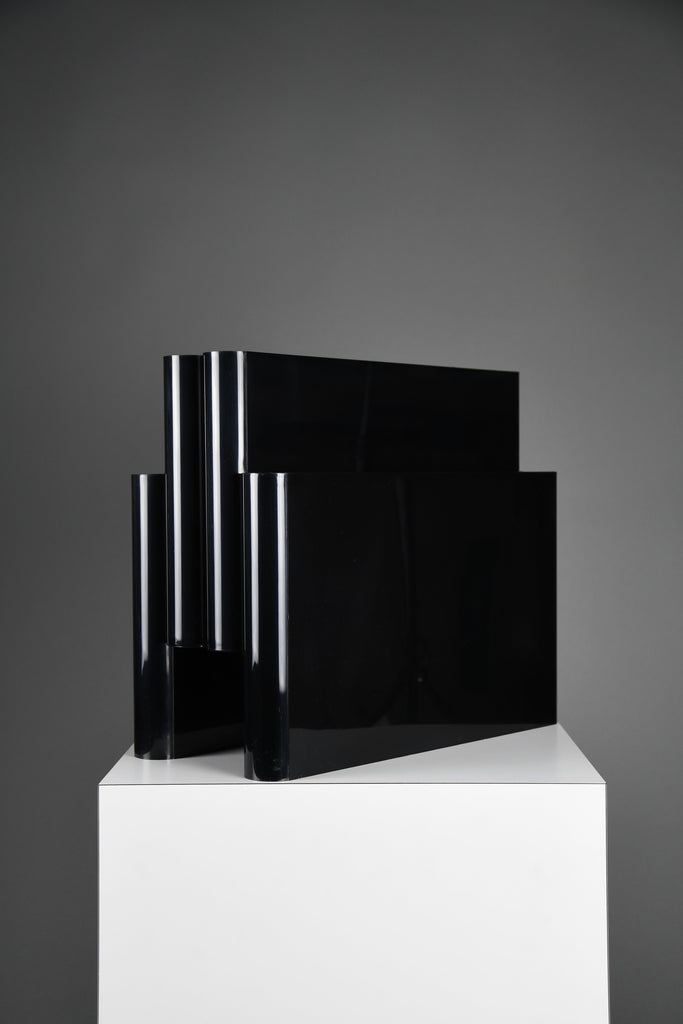Giotto Stoppino for Kartell, Model 4676 Magazine Rack Italy 1970s - Collectibles