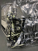 GLOW IN THE DARK BLACK BODY WHITE BONE 2006 DESIGNER TOY BY MICHAEL LAU - Art Toys