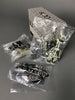 GLOW IN THE DARK BLACK BODY WHITE BONE 2006 DESIGNER TOY BY MICHAEL LAU - Art Toys