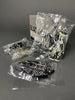 GLOW IN THE DARK BLACK BODY WHITE BONE 2006 DESIGNER TOY BY MICHAEL LAU - Art Toys