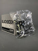 GLOW IN THE DARK BLACK BODY WHITE BONE 2006 DESIGNER TOY BY MICHAEL LAU - Art Toys