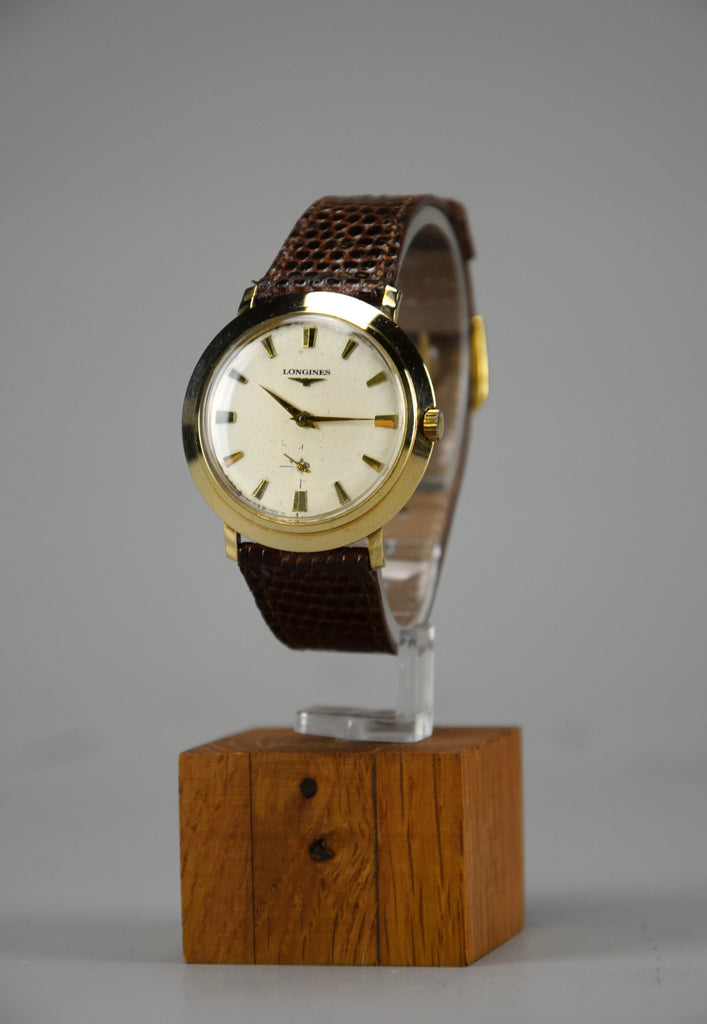 Gold Mid Century Longines Swiss Made Wristwatch - Watch