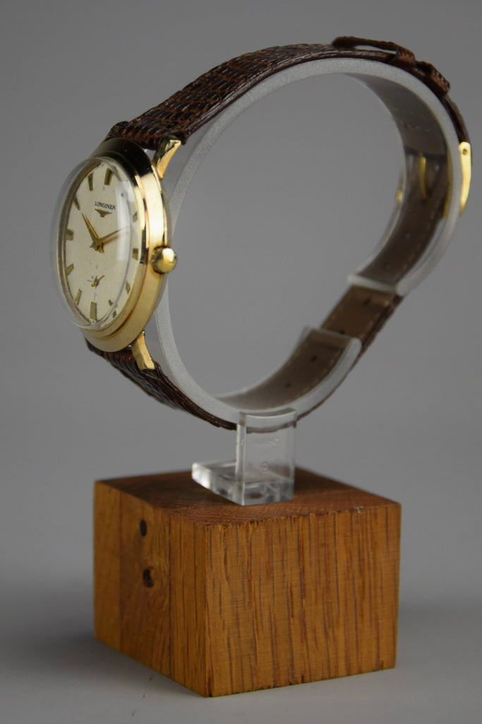 Gold Mid Century Longines Swiss Made Wristwatch - Watch