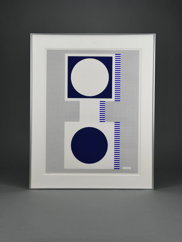Guest III by Kumi Sugaï (菅井汲) Silkscreen on paper edition 10/150 - Gendai Hanga Center Tokyo 1980 - Art
