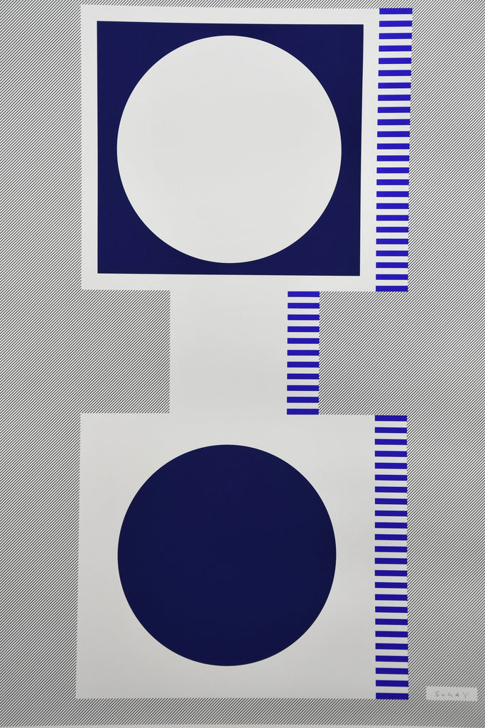 Guest III by Kumi Sugaï (菅井汲) Silkscreen on paper edition 10/150 - Gendai Hanga Center Tokyo 1980 - Art
