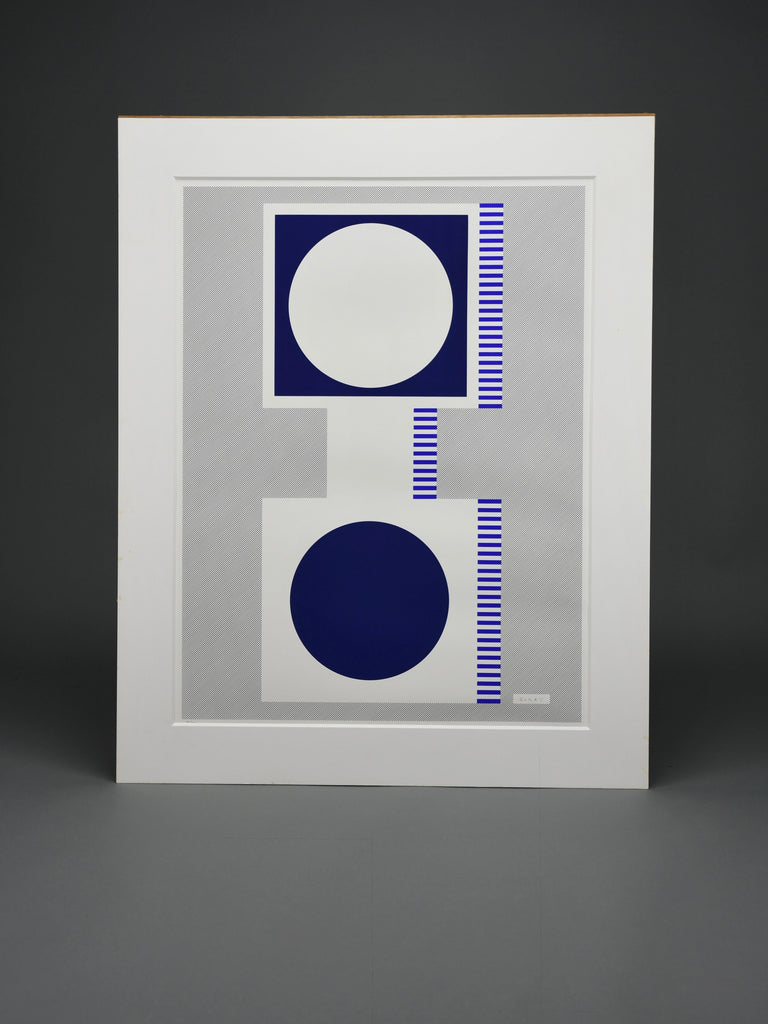 Guest III by Kumi Sugaï (菅井汲) Silkscreen on paper edition 10/150 - Gendai Hanga Center Tokyo 1980 - Art
