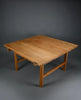 Hans J. Wegner for Andreas Tuck Solid Oak Club Table Denmark 1960s – Scandinavian Modern Icon - Furniture