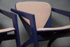 Hans Wegner Blue Lounge Chairs GE 460 - lounge chair