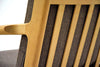 Hans Wegner Mid Century Modern Brown Lounge Chair - Furniture