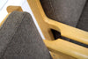 Hans Wegner Mid Century Modern Brown Lounge Chair - Furniture