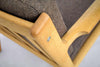 Hans Wegner Mid Century Modern Brown Lounge Chair - Furniture