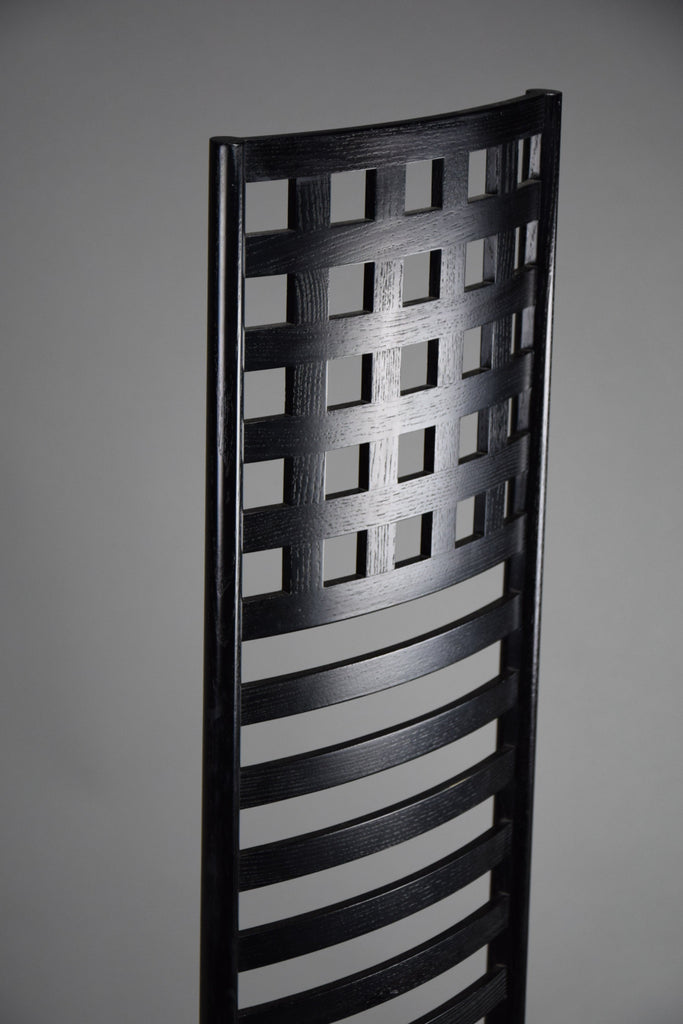 Hill House Chair Early Edition by Charles Rennie Mackintosh for Cassina Italy - Furniture