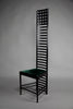 Hill House Chair Early Edition by Charles Rennie Mackintosh for Cassina Italy - Furniture