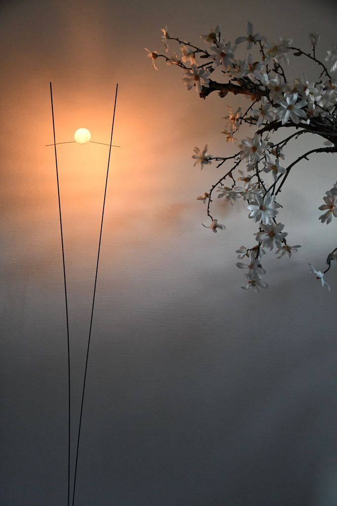 Ilios Floor Lamp by Ingo Maurer and Franz Ringelhan Design M - Lighting