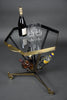 Italian 1960 Brass and Glass Bar Trolley - Furniture