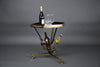 Italian 1960 Brass and Glass Bar Trolley - Furniture