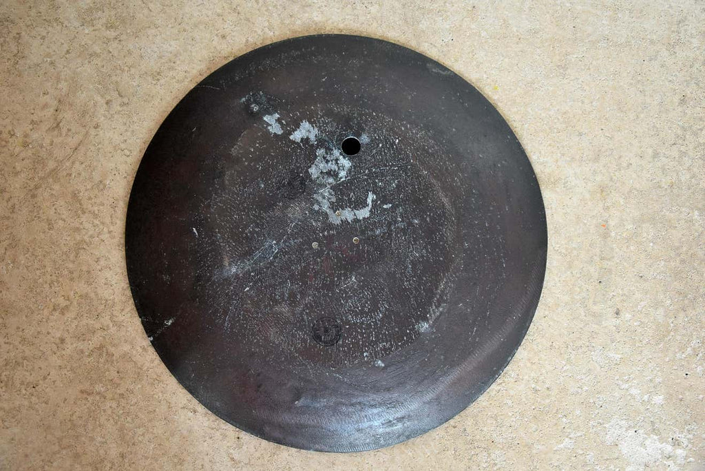 Italian Copper Mid-Century Modern Round Wall Mirror by M.Furgeri - Decor