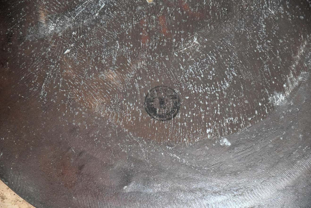 Italian Copper Mid-Century Modern Round Wall Mirror by M.Furgeri - Decor