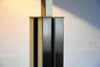 Italian Hollywood Regency Brass and Chrome Willy Rizzo Floor Lamp - Lighting