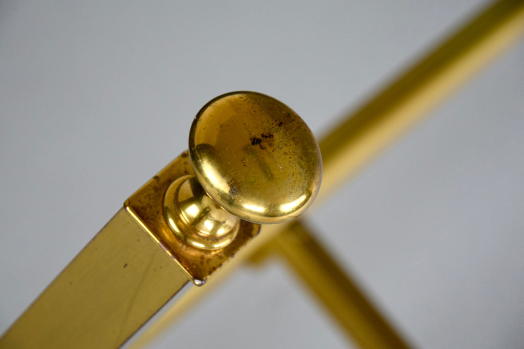 Italian Mid Century Double Brass Bed by Osvaldo Borsani - Furniture