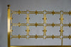 Italian Mid Century Double Brass Bed by Osvaldo Borsani - Furniture