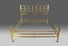 Italian Mid Century Double Brass Bed by Osvaldo Borsani - Furniture